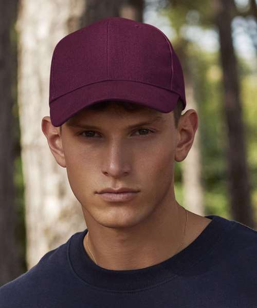 Pro-style heavy brushed cotton cap