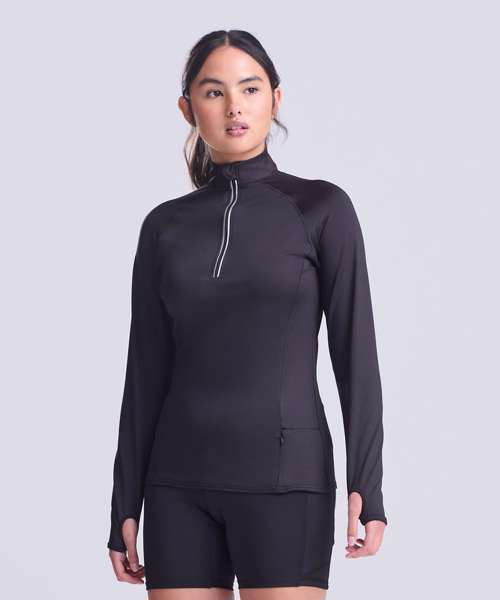 Women's Cool Flex long half-zip top