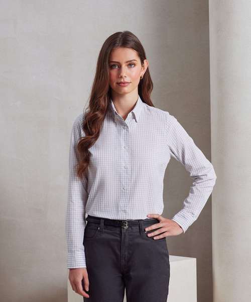 Women's Maxton check long sleeve shirt