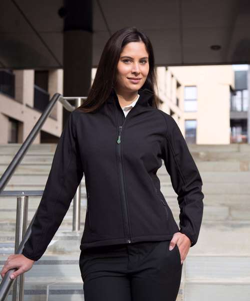Women's Core printable softshell jacket